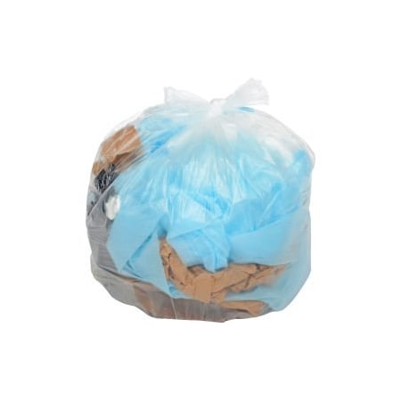 Napco Bag And Film GEC 153; Medium Duty Natural Trash Bags - 40 to 45 Gal, 0.55 Mil, 250 Bags/Case NR404814N